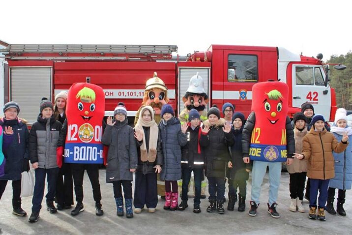 В раменской пожарно-спасательной части прошла экскурсия для школьников Новости Раменское 