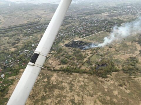 За поджог - штраф: в Раменском округе потушили лесной пожар Новости Раменское 