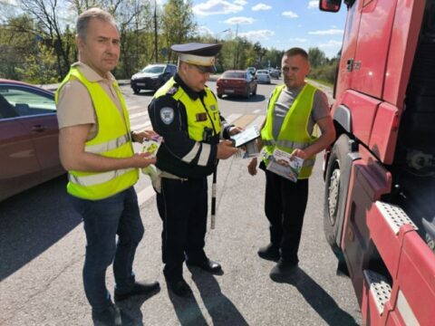 Более 30 водителей грузовиков проверили в Раменском Новости Раменское 